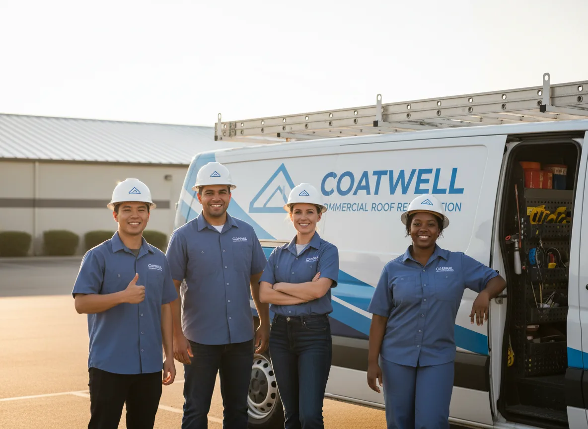 Commercial roof coating company in Dutton, VA